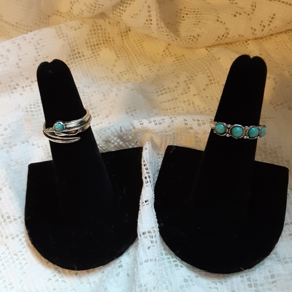 💍set of 8 boho rings size listed😀❤🛍 - Picture 4 of 11